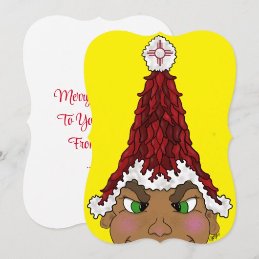 レッドチリ小妖精や小人 (正面/裏面)