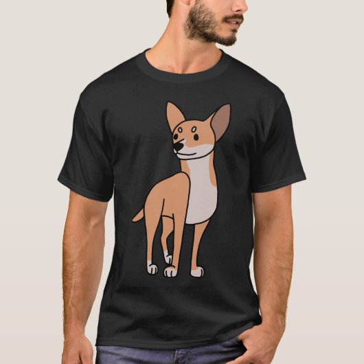 レッドチワワ Tシャツ (正面)