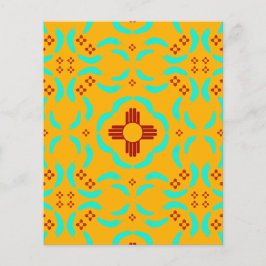 レッドツィアシンボルニューメキシコターコイズ羽