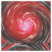 レッドツイスト抽象芸術 ファブリック (クローズアップ)