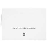 レッドツリー結婚のTシャツ、ギフト、ステッカー、お気に入り (裏面横)