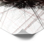 レッドツリー1 [詳細]巨大デジタルプリント ポスター (角)