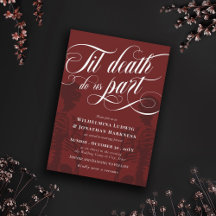 レッドティルデス私たちパーツスケルトンゴシック結婚ズ