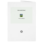 レッドテイルホーク空白のカード (裏面)