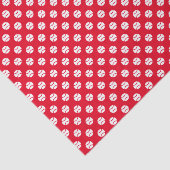 レッドテニスボールプリントクリスマスプレゼントティッシュペーパー 薄葉紙 (詳細)