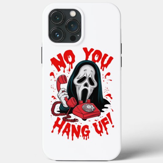 レッドテレフォンを持つ_Scream_フランチャイズ Case-Mate iPhoneケース (裏面)