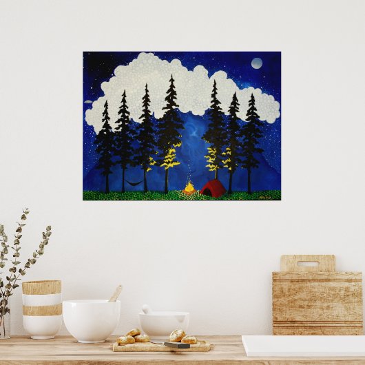 レッドテント ポスター (キッチン)