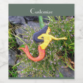 レッドテールサイレナマーメイドサンダー_コーブ ワインラベル (シングルラベル)