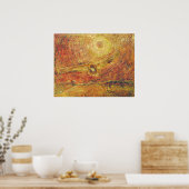 レッドテールホーク – 風 ポスター (キッチン)