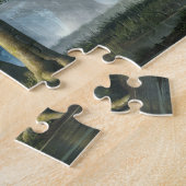 レッドディアインザ深い林 ジグソーパズル (側面)