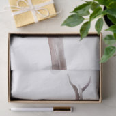 レッドディアタータンチェックスカルフ水彩 薄葉紙 (ギフト)