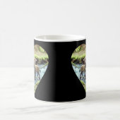 レッドディアドーとベビーディアマグ コーヒーマグカップ (中央)