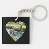 レッドディアドーとベビーディアー キーホルダー (裏面)