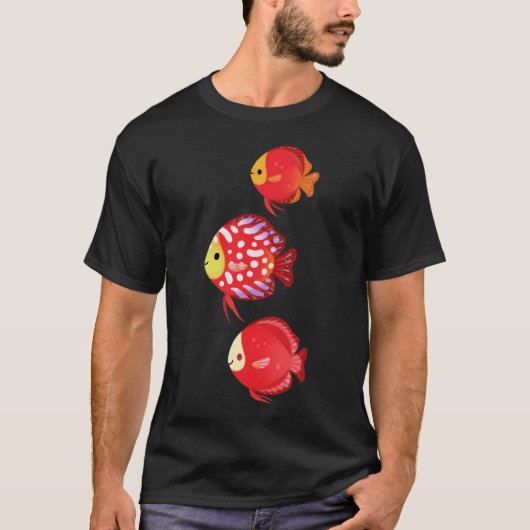 レッドディスカス Tシャツ (正面)