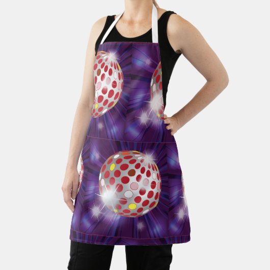 レッドディスコボール エプロン (インサイチュ)
