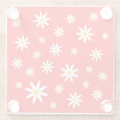 レッドデイジーガラスコースター ガラスコースター (裏面)