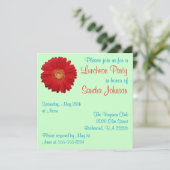 レッドデイジールンチョンパーティー 招待状 (スタンド正面)