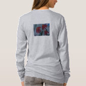 レッドデイジー長袖Tシャツ Tシャツ (裏面)