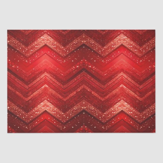 レッドデカニティブクリスマスグリットホリデーティッシュペーパー 薄葉紙 (正面)