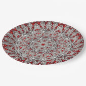 レッドデカニティブホリデイ紙プレート ペーパープレート (アングル)