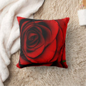 レッドデストバラ クッション (ブランケット)