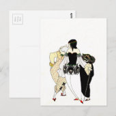 レッドデスマスクイラストレーション ポストカード (正面/裏面)