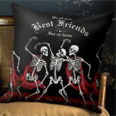 レッドデス踊り骨格ゴシック結婚ズ クッション