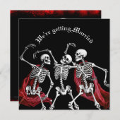 レッドデス踊り骨格ゴシック結婚ズ シーズンカード (正面/裏面)