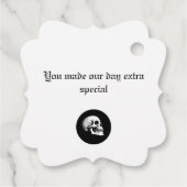 レッドデス踊り骨格ゴシック結婚ズ フェイバータグ (裏面)