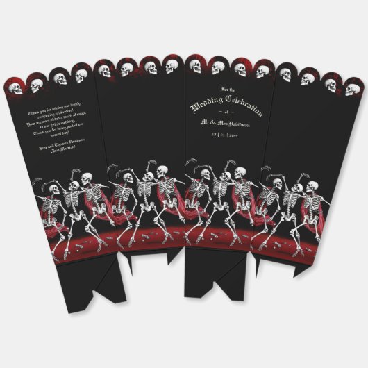 レッドデス踊り骨格ゴシック結婚ズ フェイバーボックス (見開き)