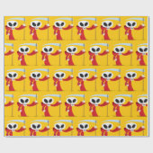 レッドデス – ラッピング紙 ラッピングペーパー (フラット)