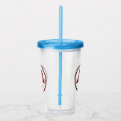 レッドデビルペンタグラム アクリルタンブラー (右)