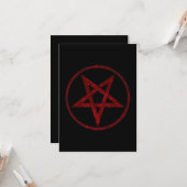 レッドデビルペンタグラム カード (正面/裏面インサイチュ)