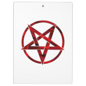 レッドデビルペンタグラム クリップボード (裏面)