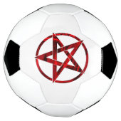 レッドデビルペンタグラム サッカーボール (回転)