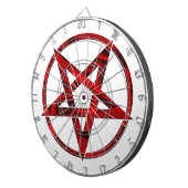 レッドデビルペンタグラム ダーツボード (正面右)