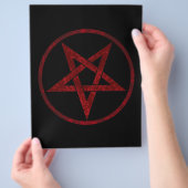 レッドデビルペンタグラム チラシ (手)
