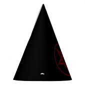 レッドデビルペンタグラム パーティーハット (左)