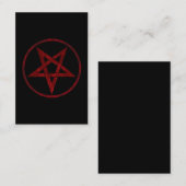 レッドデビルペンタグラム 割引カード (正面/裏面)