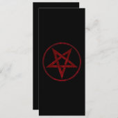 レッドデビルペンタグラム 案内状 (正面/裏面)