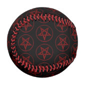 レッドデビルペンタグラム 野球ボール (正面左)