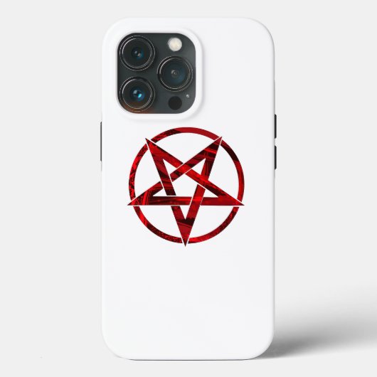 レッドデビルペンタグラム Case-Mate iPhoneケース (裏面)
