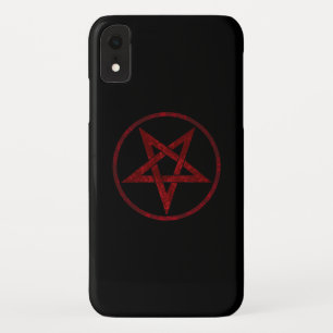 レッドデビルペンタグラム iPhone XRケース
