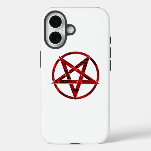 レッドデビルペンタグラム Case-Mate iPhoneケース (裏面)
