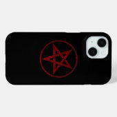 レッドデビルペンタグラム Case-Mate iPhoneケース (裏面 (横))