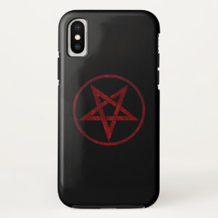 レッドデビルペンタグラム iPhone XSケース