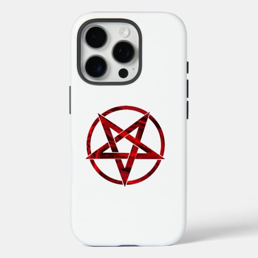 レッドデビルペンタグラム Case-Mate iPhoneケース (裏面)