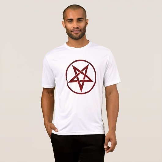 レッドデビルペンタグラム Tシャツ (正面フル)