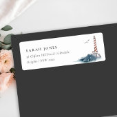 レッドデュスキーブルーライトハウスシーウェーブズ住所 シール