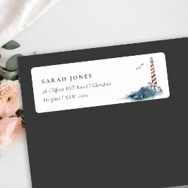 レッドデュスキーブルーライトハウスシーウェーブズ住所 シール